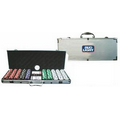 500 Piece Poker Chip Set in Aluminum Case